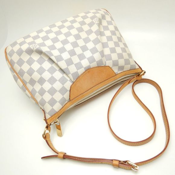 Louis Vuitton Damier Azur Siracusa PM Diagonal Shoulder Bag - Picture 2 of 8